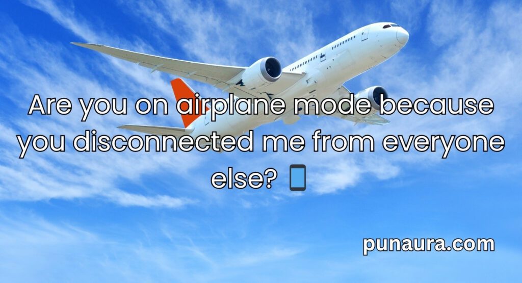 Aeroplane Pick Up Lines
