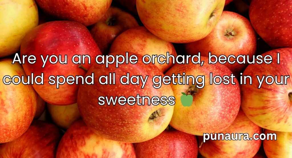 Apple Pick Up Lines