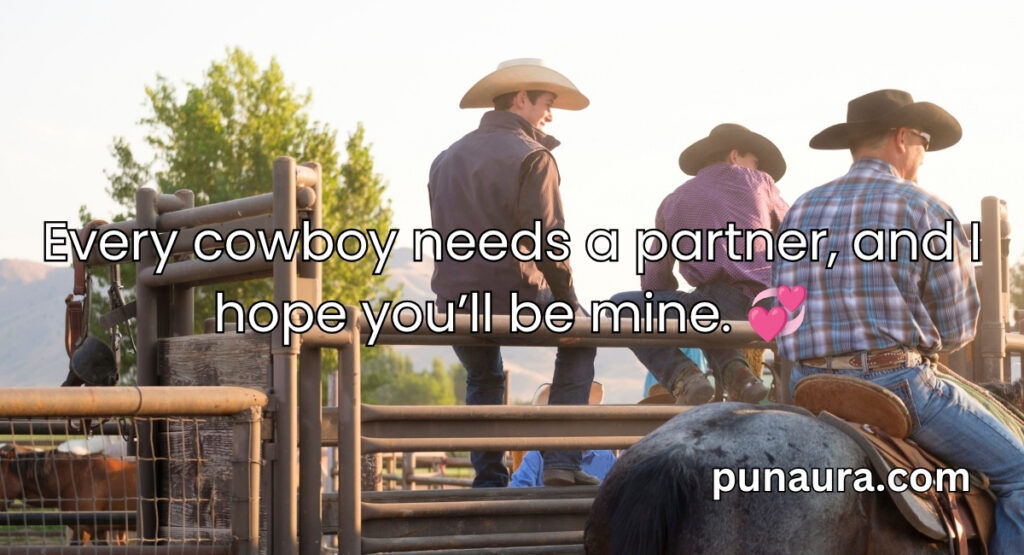 Cowboy Pick Up Lines