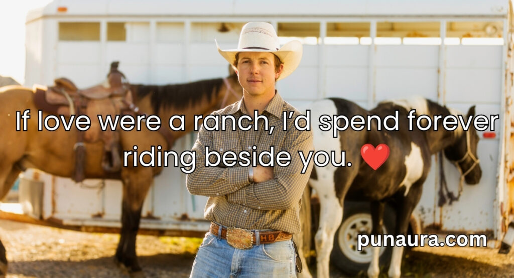 Cowboy Pick Up Lines