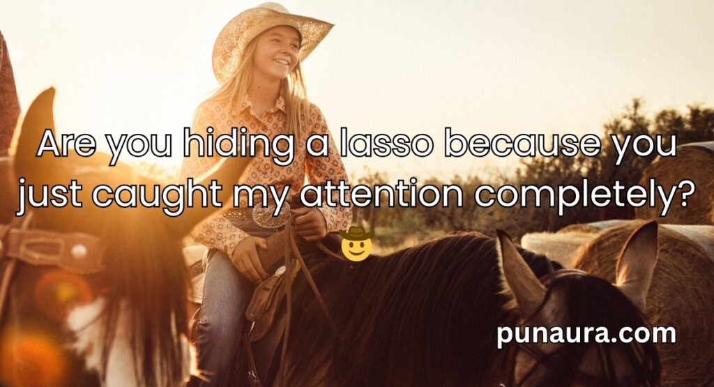 Cowgirl Pick Up Lines
