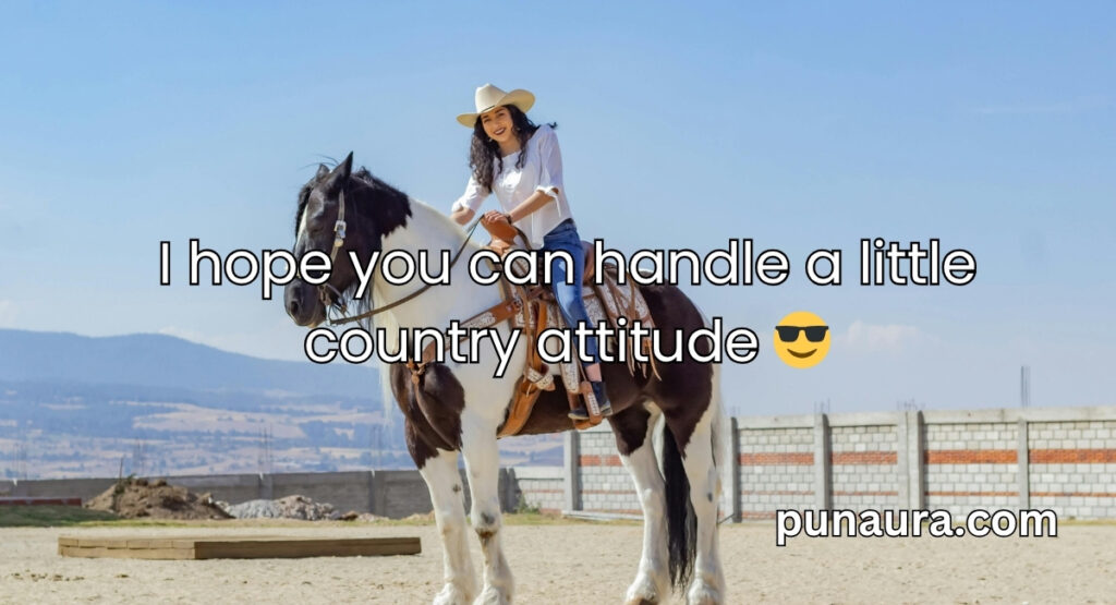Cowgirl Pick Up Lines