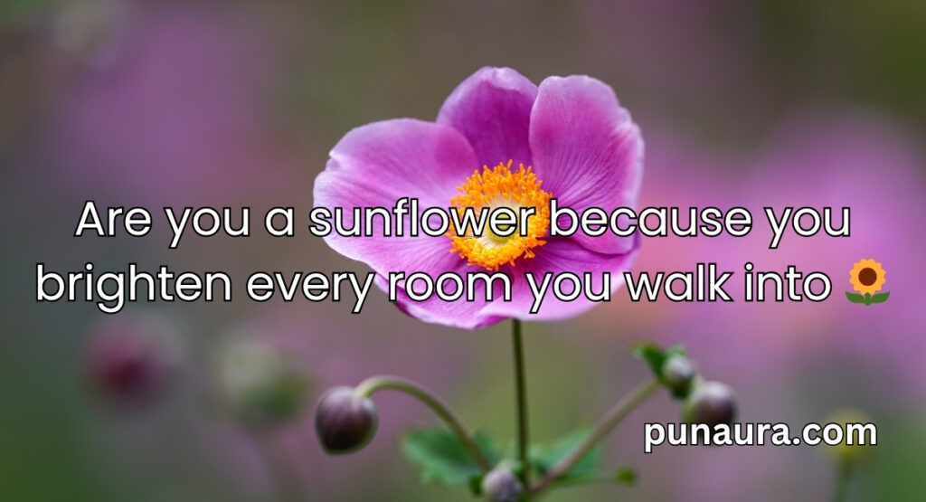 Flower Pick Up Lines