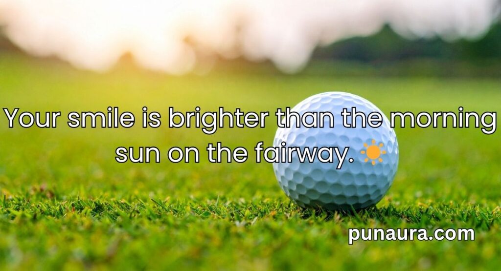 Golf Pick Up Lines