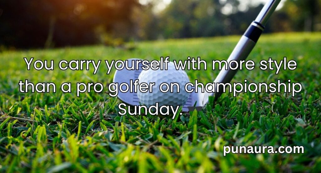 Golf Pick Up Lines