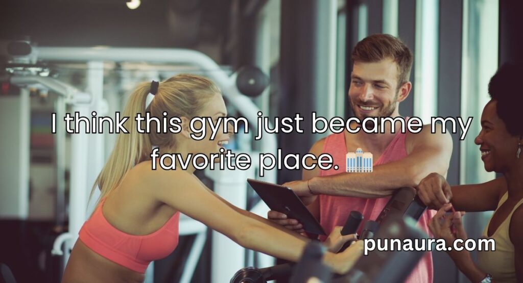 Gym Pick Up Lines