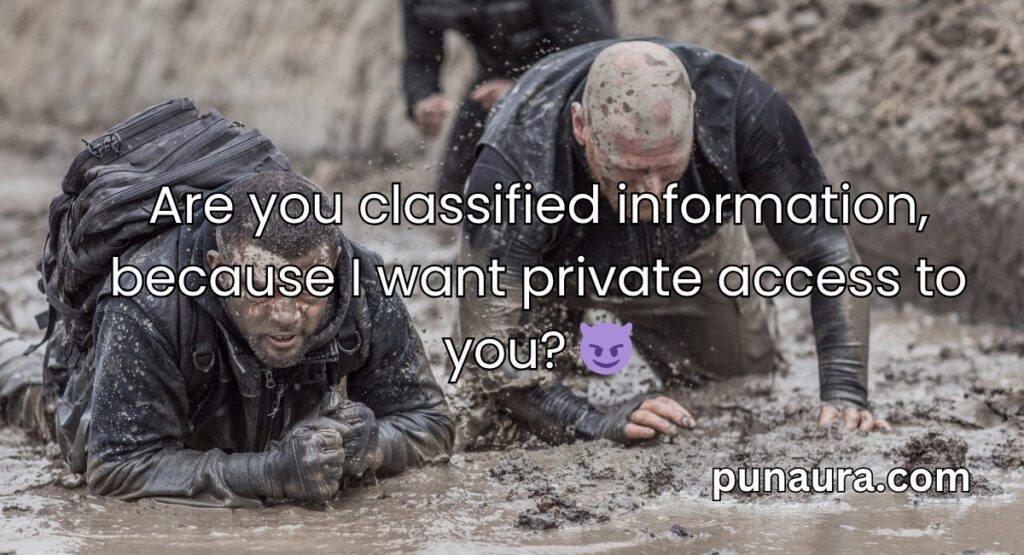 Military Pick Up Lines