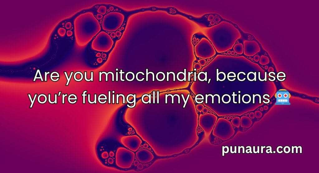 Mitochondria Pick Up Lines