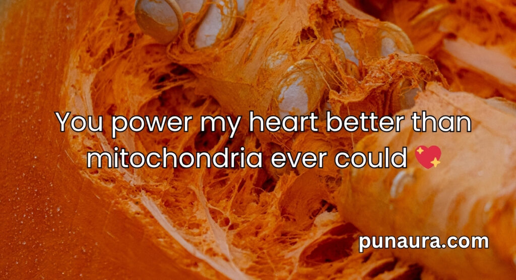 Mitochondria Pick Up Lines