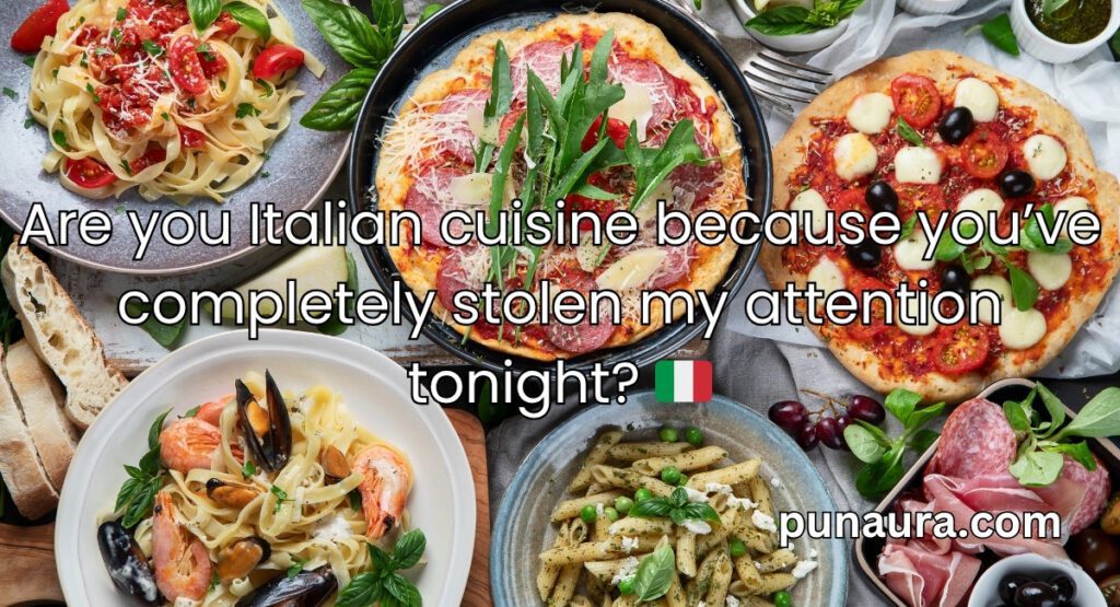 Pasta Pick Up Lines
