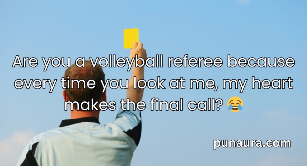Pick Up Lines About Volleyball