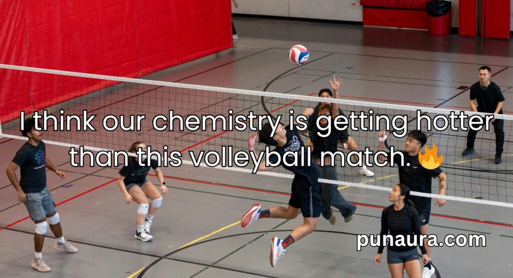 Pick Up Lines About Volleyball