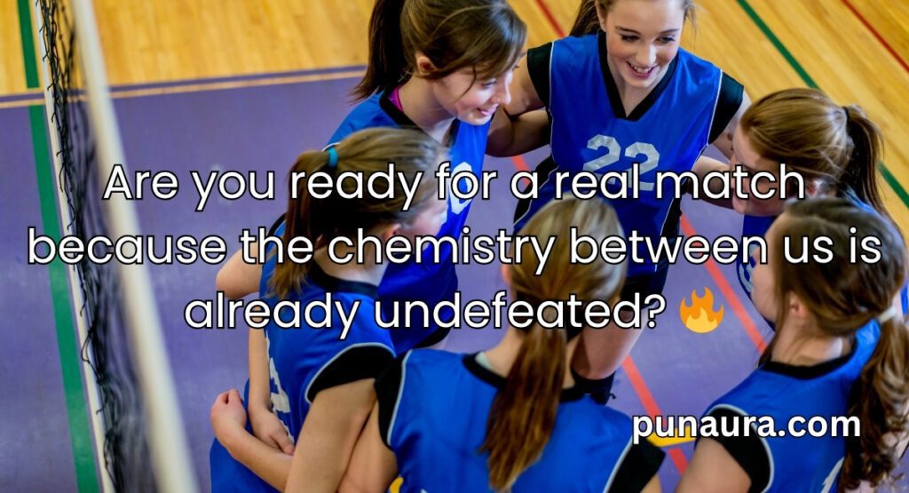 Pick Up Lines About Volleyball