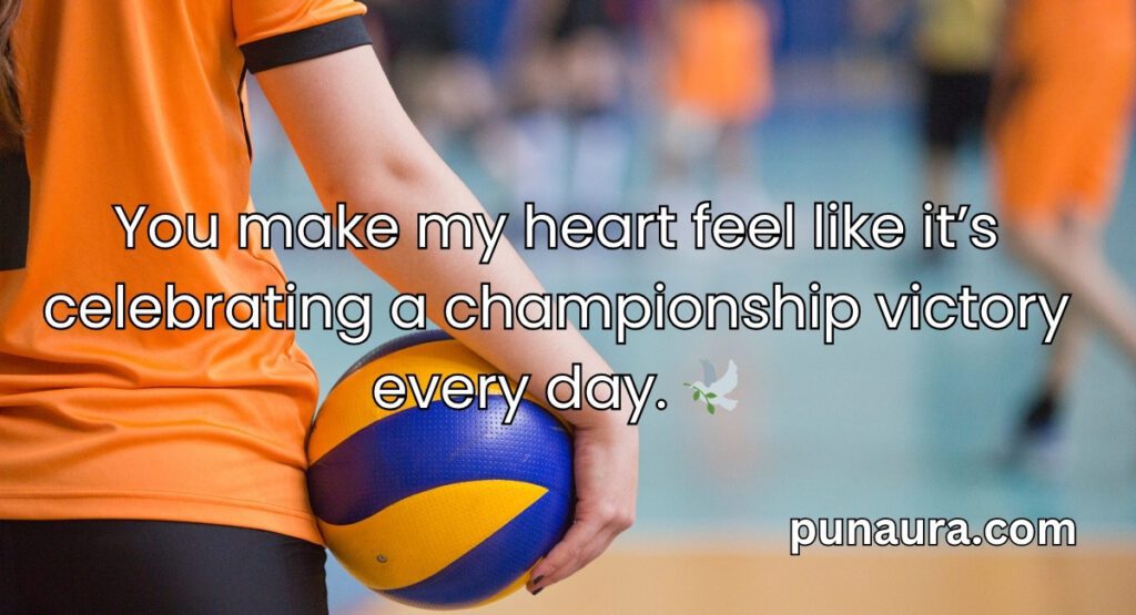 Pick Up Lines About Volleyball