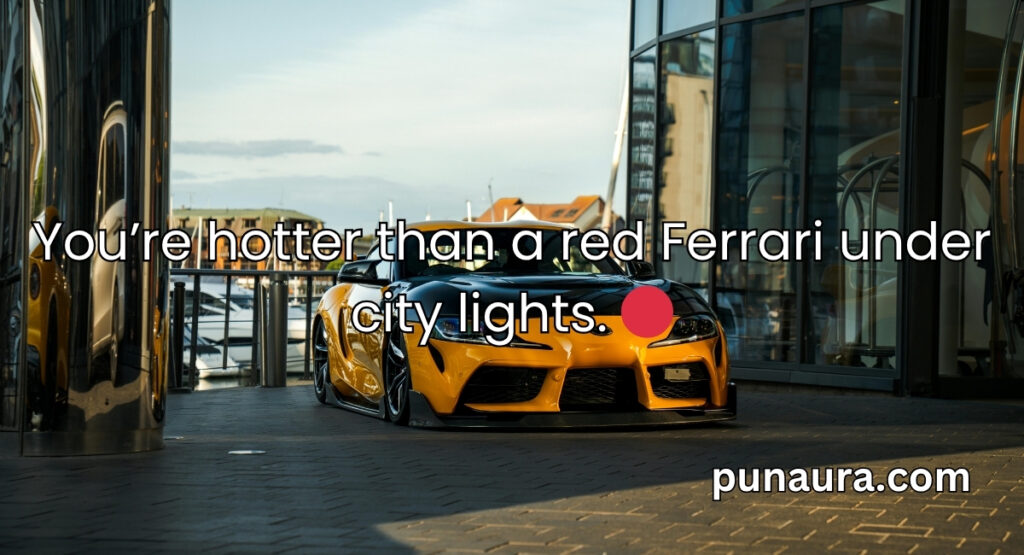 Pick Up Lines With Cars