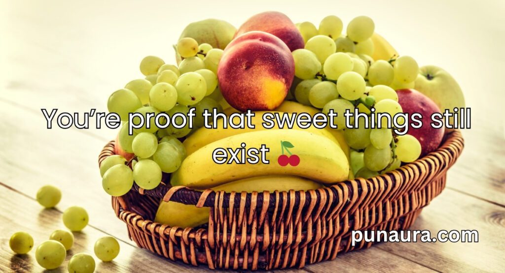 Pick Up Lines With Fruit