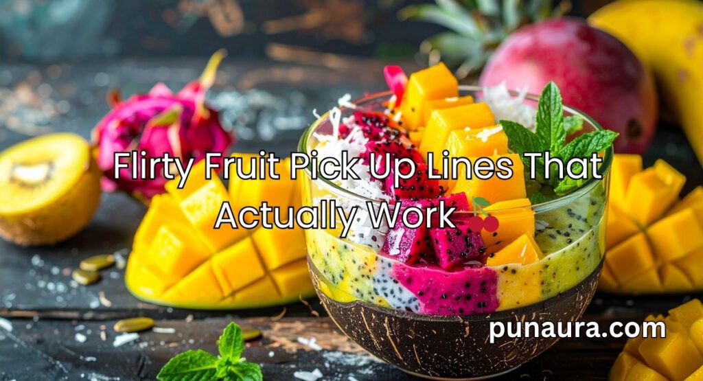 Pick Up Lines With Fruit