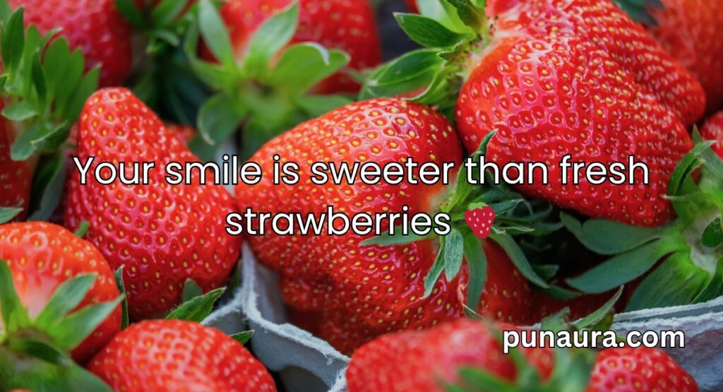 Pick Up Lines With Fruit
