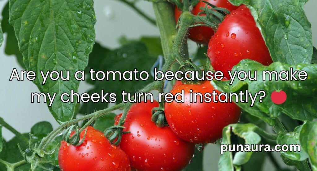 Pick Up Lines With Vegetables