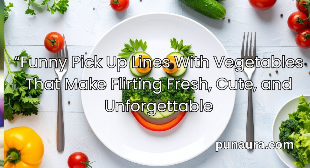 Pick Up Lines With Vegetables