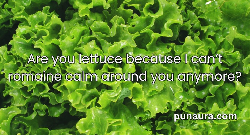 Pick Up Lines With Vegetables