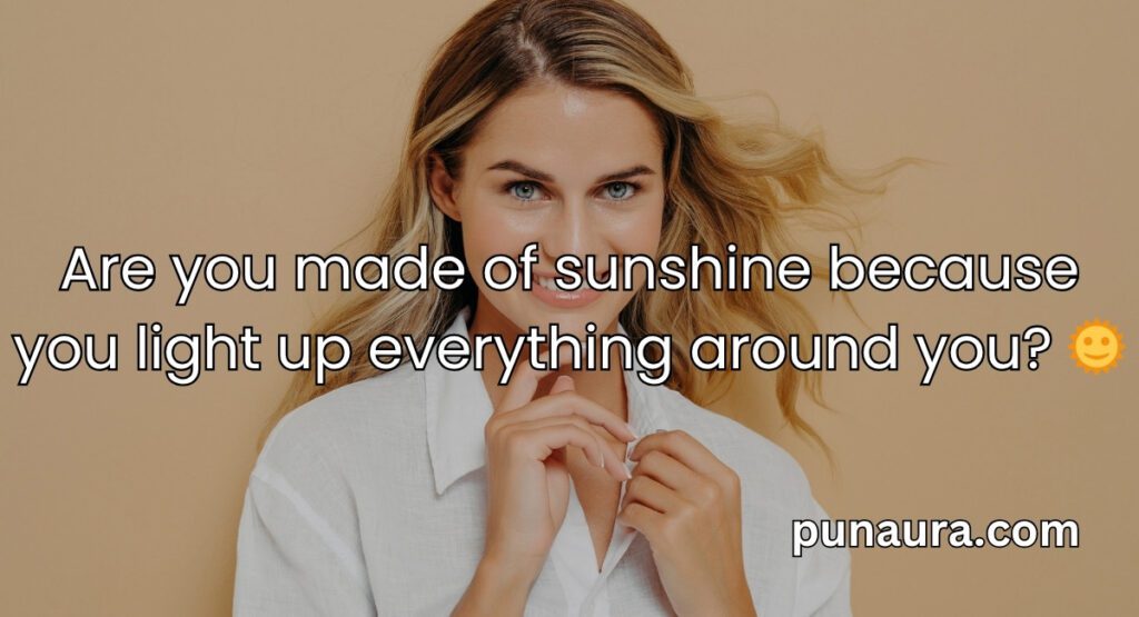 Pick Up Lines for Blondes