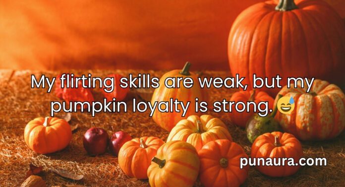Pumpkin Pick Up Lines