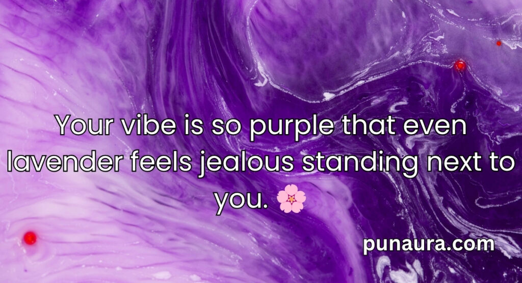 Purple Pick Up Lines