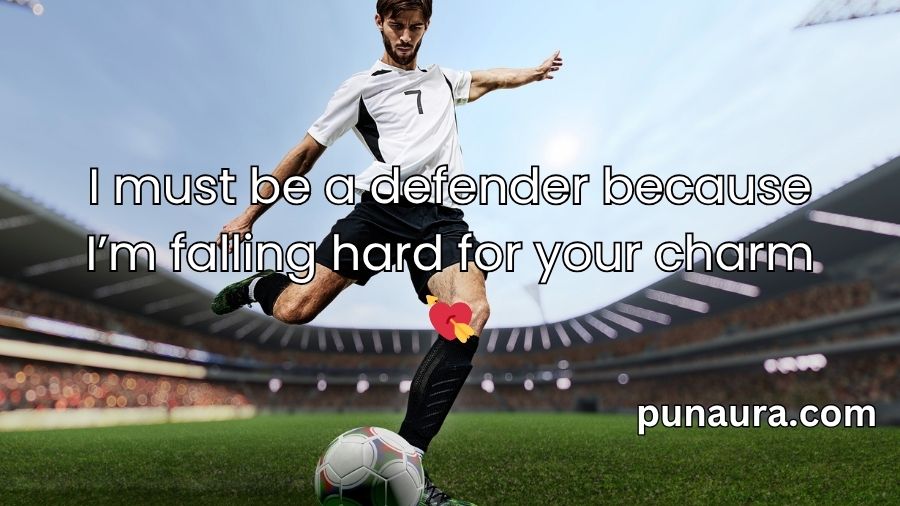 Soccer Pick Up Lines