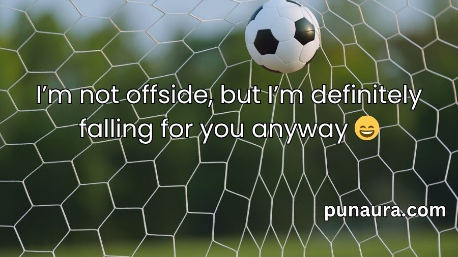Soccer Pick Up Lines