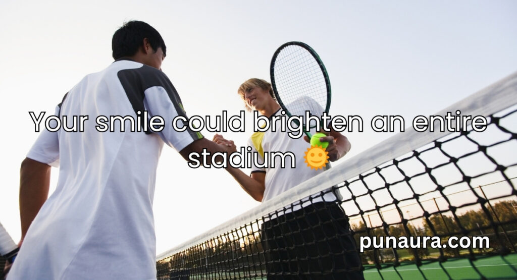 Tennis Pick Up Lines