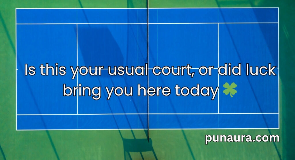 Tennis Pick Up Lines