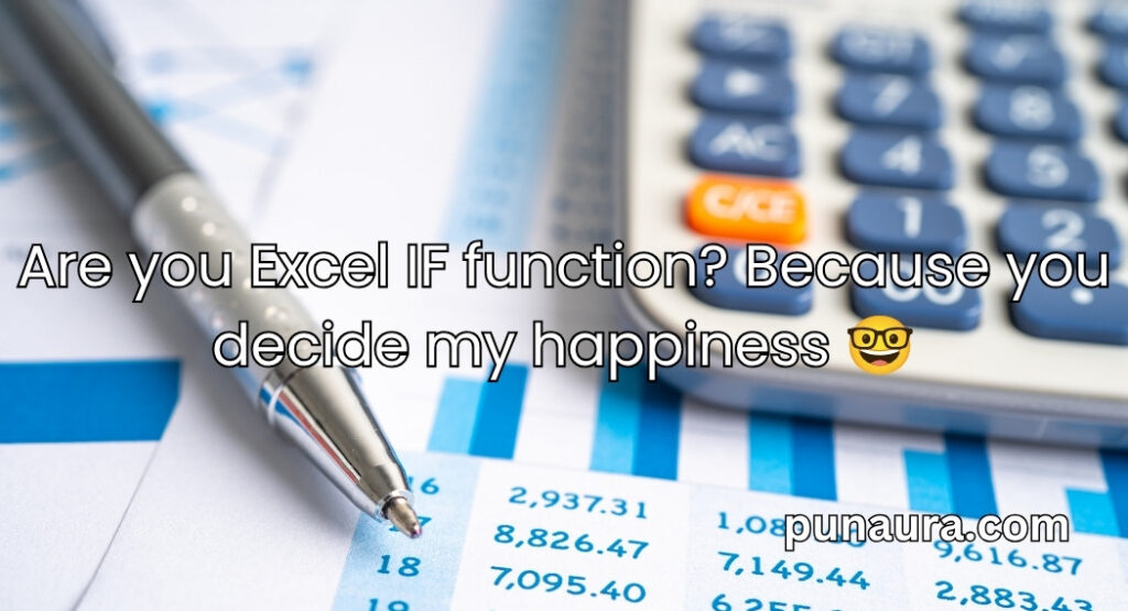 Excel Pick Up Lines