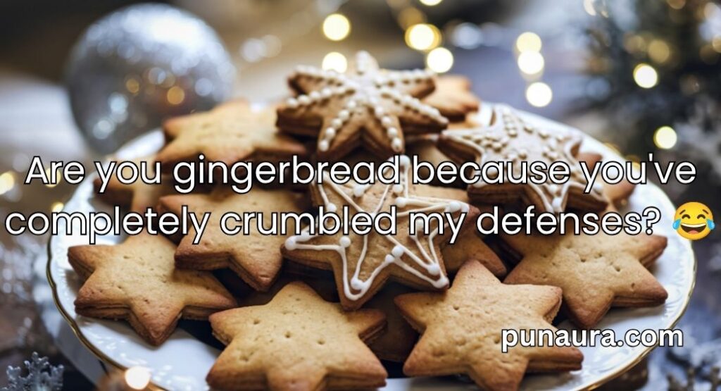Gingerbread Pick Up Lines