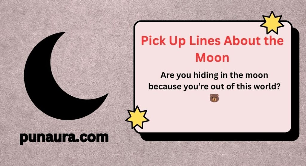 Pick Up Lines About the Moon