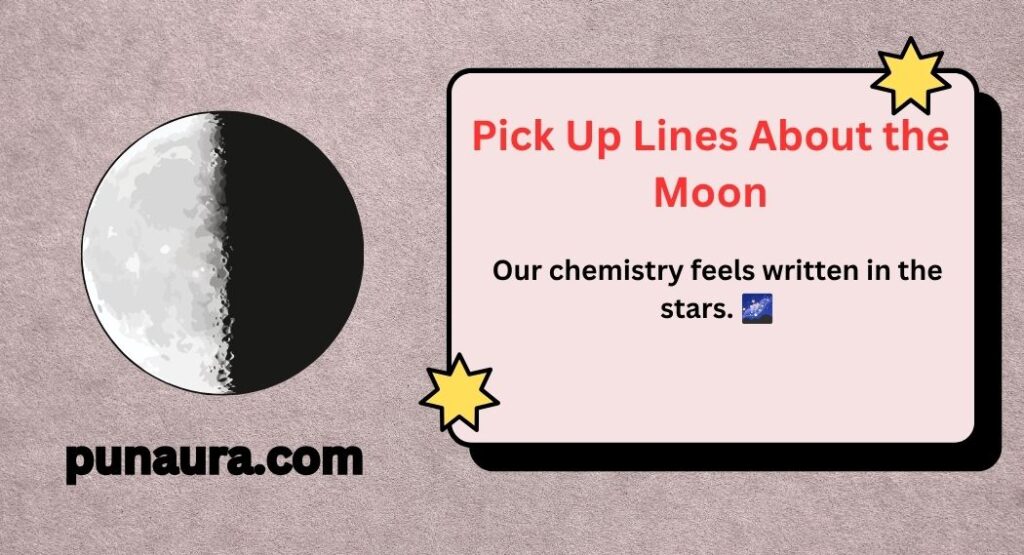 Pick Up Lines About the Moon