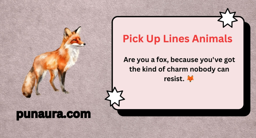 Pick Up Lines Animals