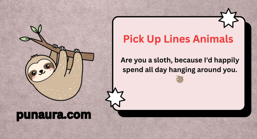 Pick Up Lines Animals