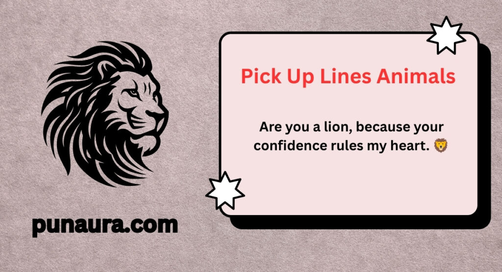 Pick Up Lines Animals