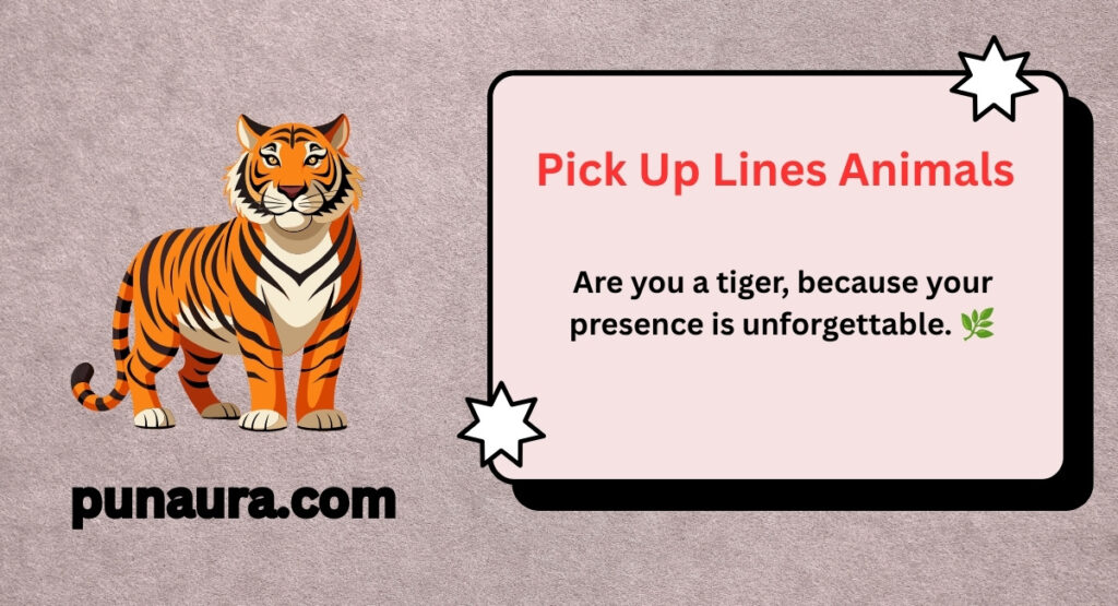 Pick Up Lines Animals