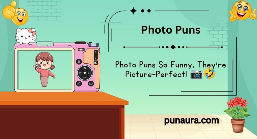 250+ Photo Puns: Funny Photo Puns, Camera Jokes & Picture One-Liners That Snap Smiles