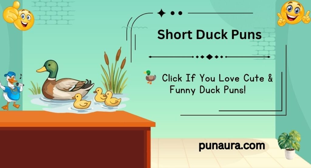 Short Duck Puns: 250+ Funny Quacks & One-Liners(2026)