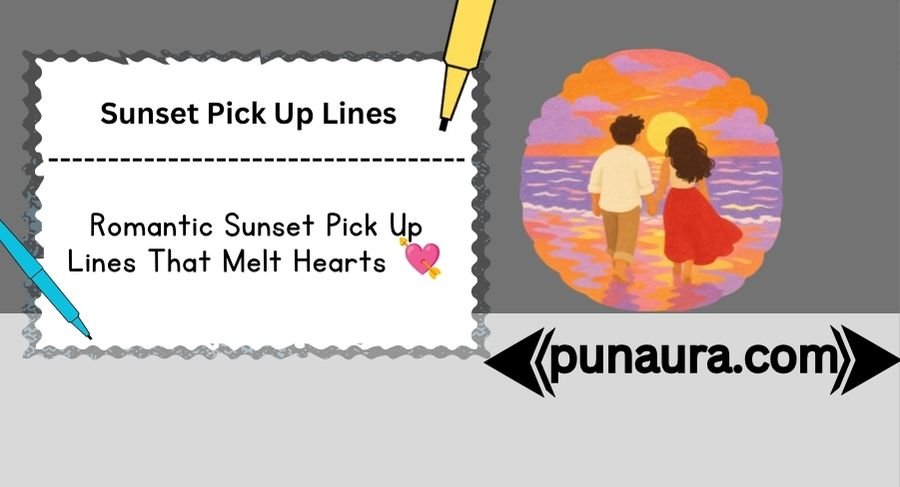 Sunset Pick Up Lines