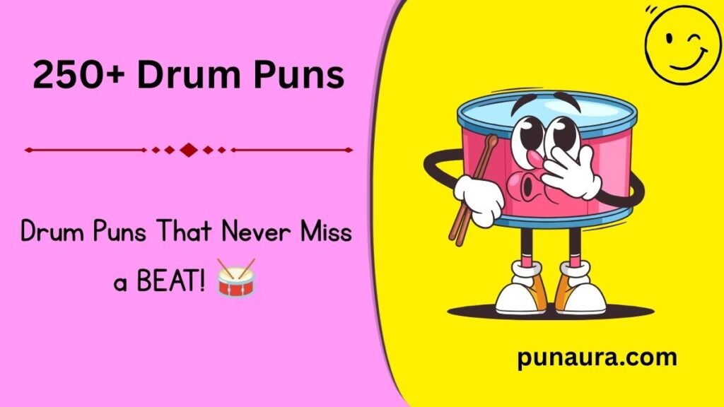 250+ Drum Puns: Funny, Catchy, and Beat-Tastic Jokes (2026)