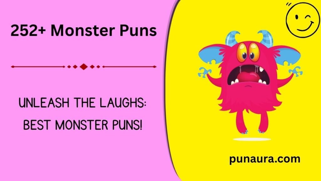 252+ Monster Puns: Funny, Spooky, and Clever Monster Jokes (2026)