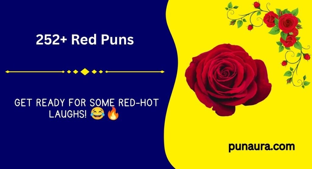 252+ Red Puns: Funny, Clever & Ridiculously Punny Red Jokes (2026)